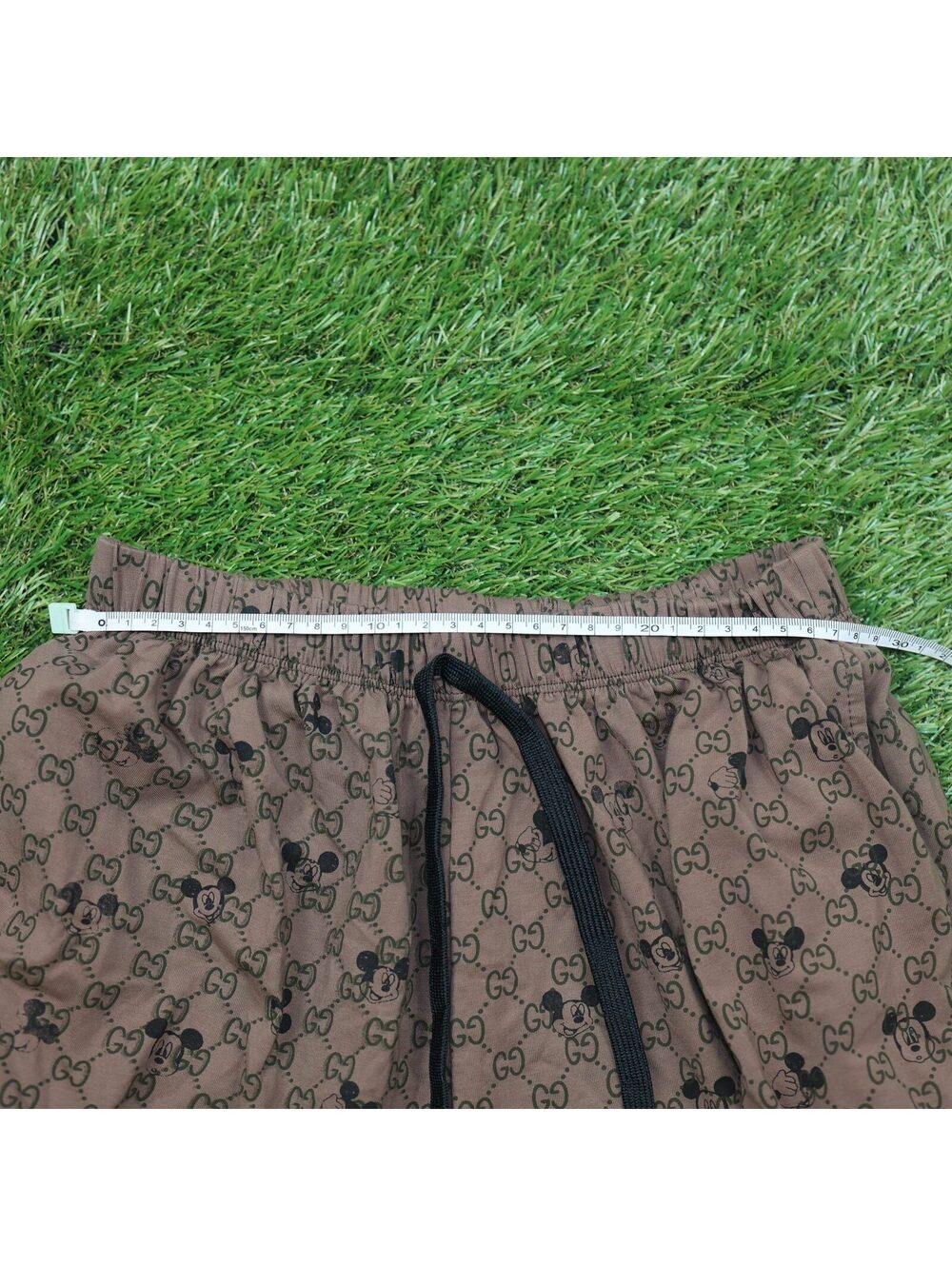Monogram Print Shorts - Picture 3 of 4